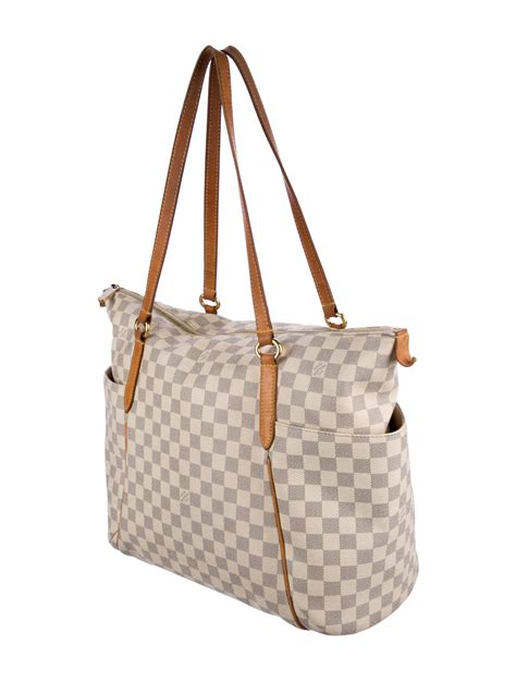 bolsa louis vuitton totally gm damier azur|damier canvas handbags.